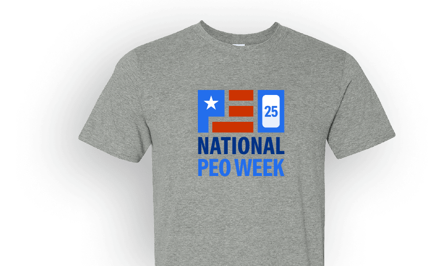 National PEO Week 2024 shirt available for in the store